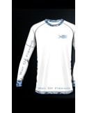 T-Shirt Way Of Fishing UV Thon Blanc XL – natusport