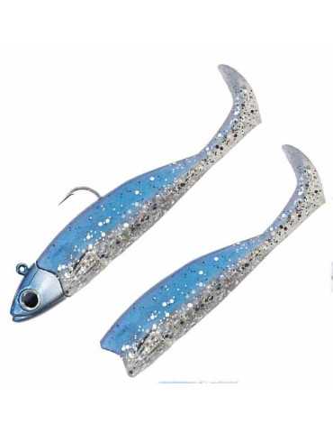 Leurre Souple Fiiish Master Shad 15g Blue Strick
