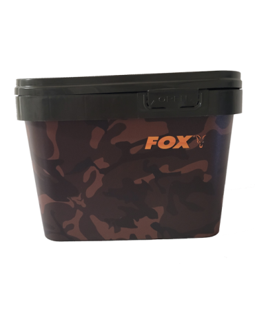 Seau Fox Camo Square Bucket 10L