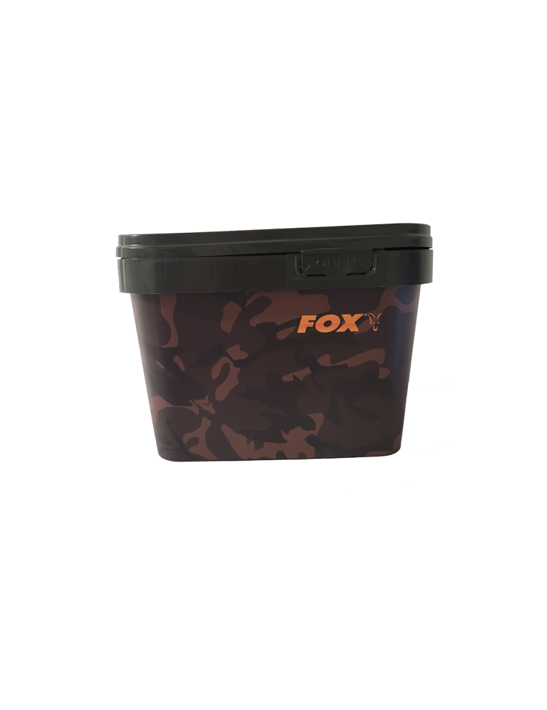 Seau Fox Camo Square Bucket 10 L – natusport