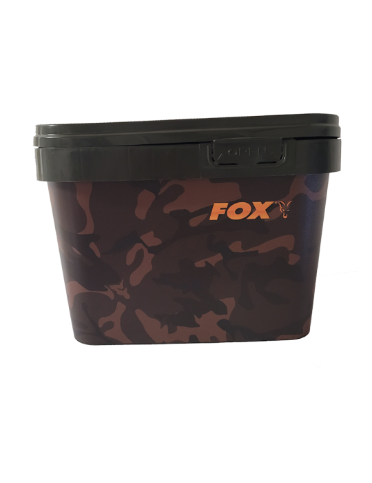 Seau Fox Camo Square Bucket 10 L – natusport
