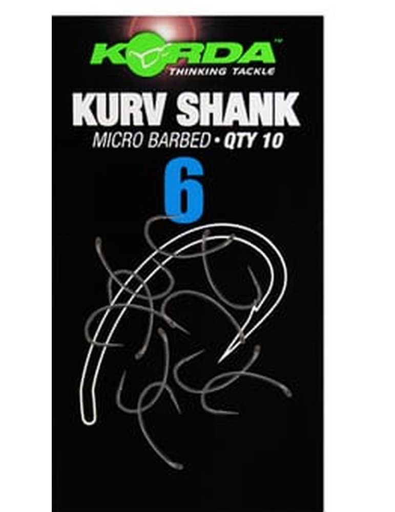 Hameçon Korda Kurv Shank Taille 6 – natusport