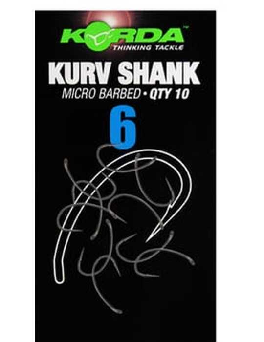 Hameçon Korda Kurv Shank Taille 6 – natusport