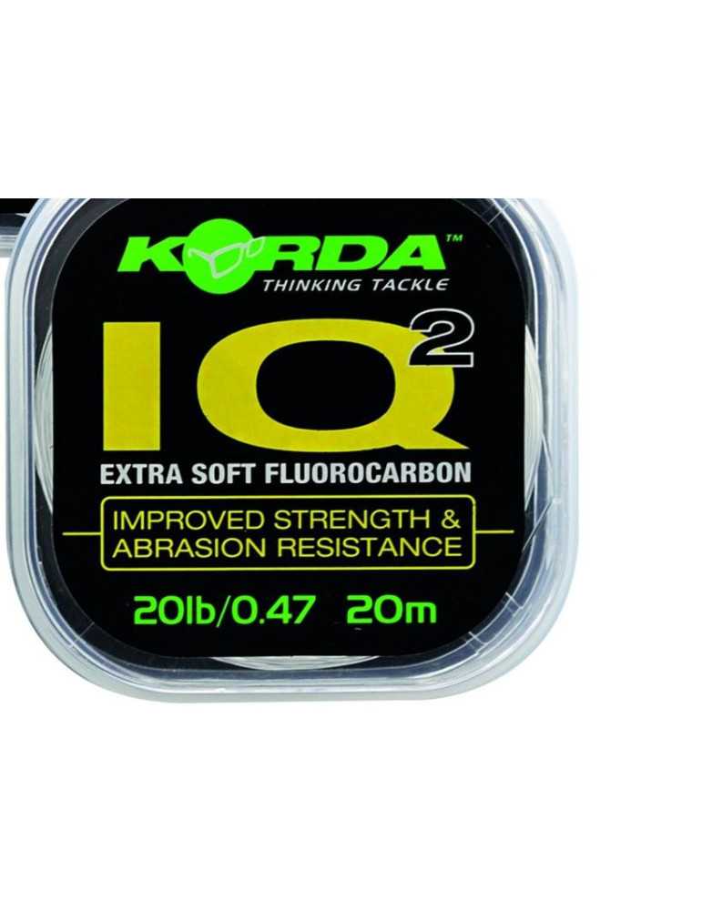 Fluorocarbone Korda IQ2 Extra Soft Hooklink 20lb – natusport