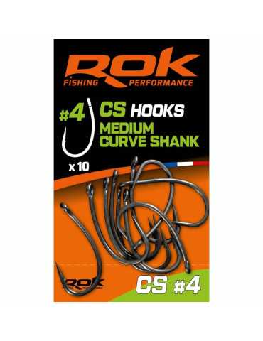 Hameçon ROK Curve Shank Sans Ardillon n°4 – natusport