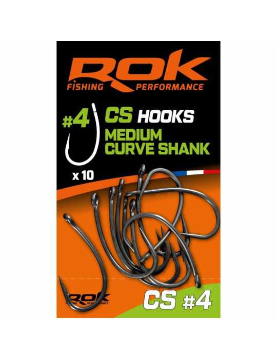 Hameçon ROK Curve Shank Sans Ardillon n°4 – natusport