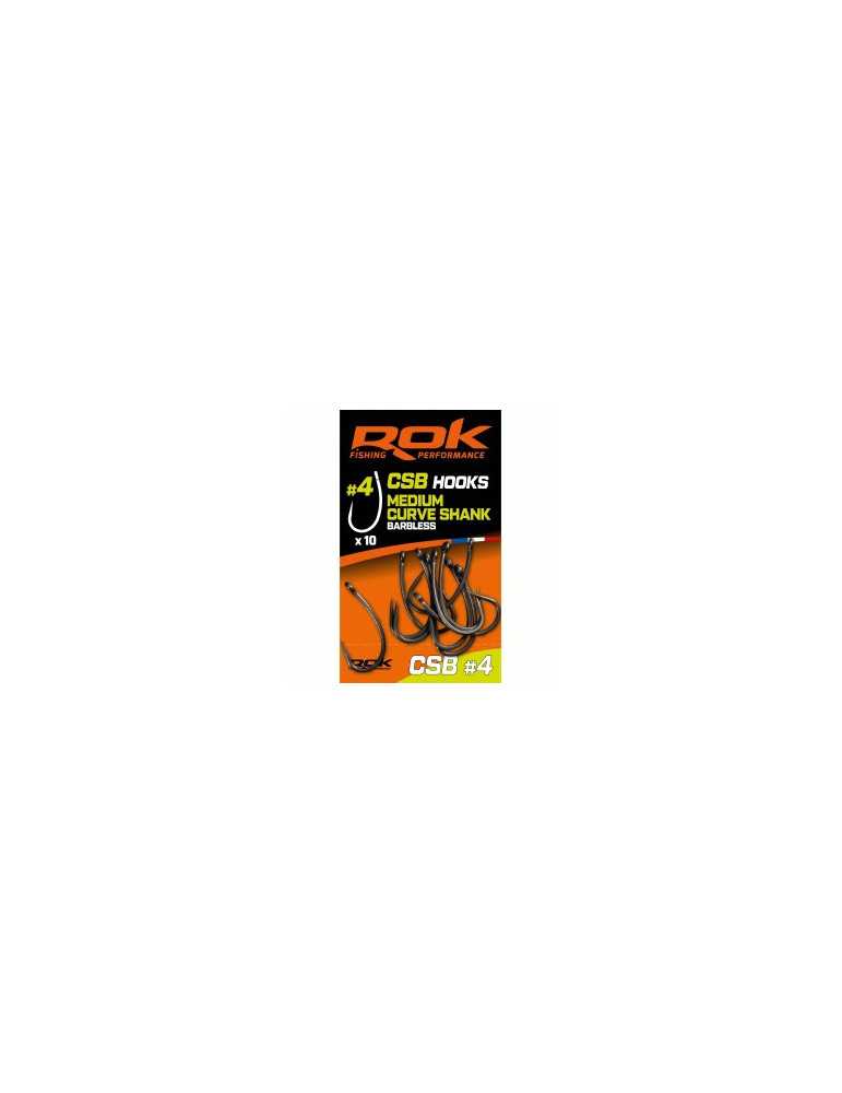 Hameçon ROK Curve Shank Sans Ardillon n°4 – natusport