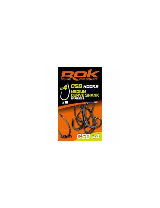 Hameçon ROK Curve Shank Sans Ardillon n°4 – natusport