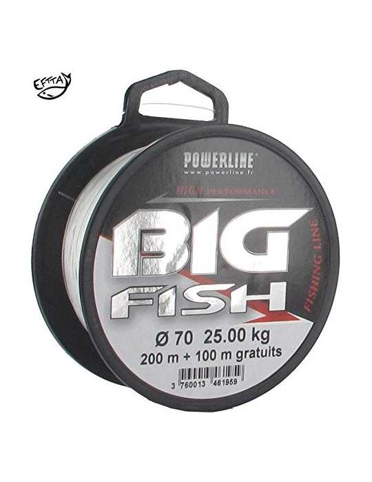 Fil Powerline BF 200 m + 100 m Grammage 50 – natusport