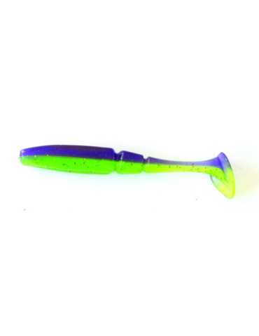 Leurre Souple Powerline LTS 5" Mauve/Chartreuse