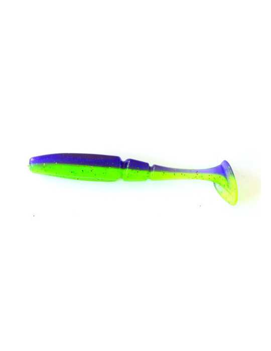 Leurre Souple Powerline LTS 5" Mauve/Chartreuse – natusport