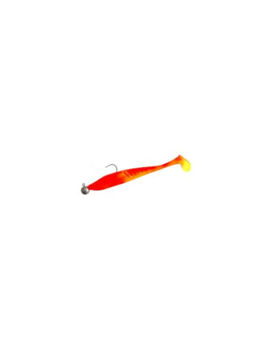 Leurre Souple Powerline SKS 6" 10g Orange/Jaune Fluo – natusport
