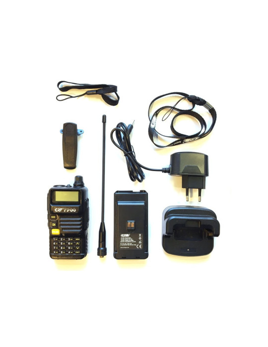 CRT FP 00 Camo Talkie-walkie bibande VHF/UHF radioamateur écran couleur