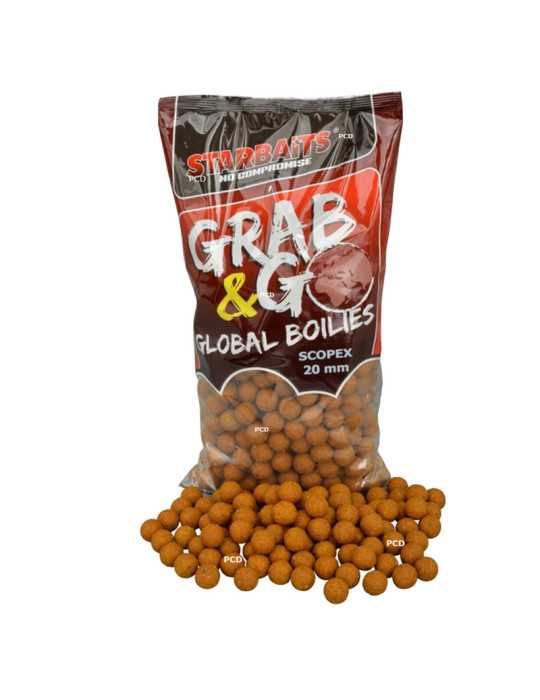 Bouillettes Starbaits Grab & Go Scopex 14mm 2.5kg