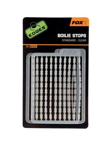 Fox Edges Boilie Stops Standard Clear (x200)