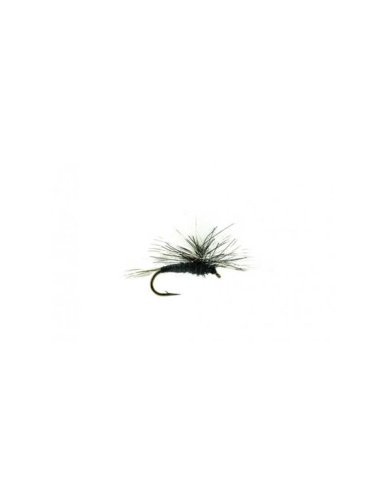 Mouche Devaux Parachute P06c H14 (seche parachute noire, huppe croupion de canard)