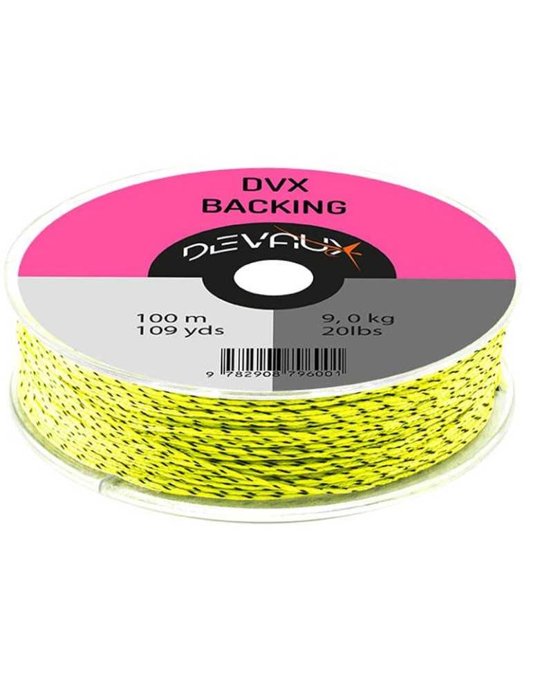 Backing Devaux DVX Chartreuse 50m 20lbs