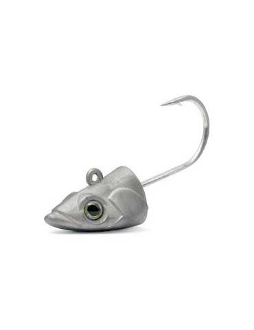 Tête Plombée Fiiish Dart 2x 10g (pour Crazy Sand Eel/Paddle Tail 120) Matière Brute