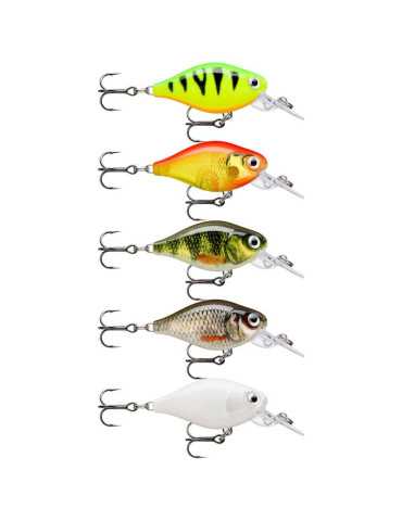 Leurre Dur Rapala X-Light Crank Mid Runner 03 Fire Tiger – natusport