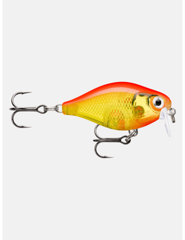 Leurre Dur Rapala X-Light Crank 03 Shallow Runner Gold Fluo Red | Natu – natusport
