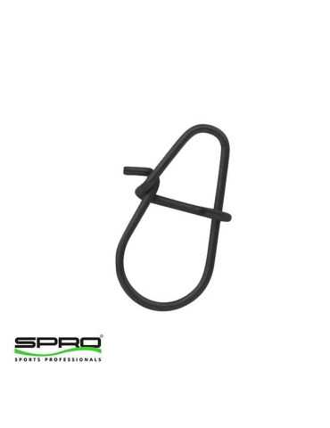 Agrafe Spro Matte Black HD Snap 4.5 mm 14 kg – natusport