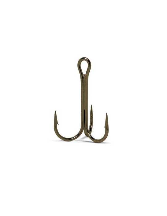 Hameçon Triple VMC 9649 Bronze N12 x10 – natusport