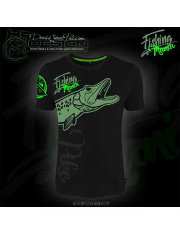 T-shirt Hot Spot Design Fishing Mania Pike XL – natusport