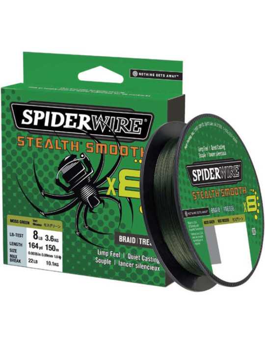 Fil Tresse SpiderWire Stealth X8 0.33 – natusport