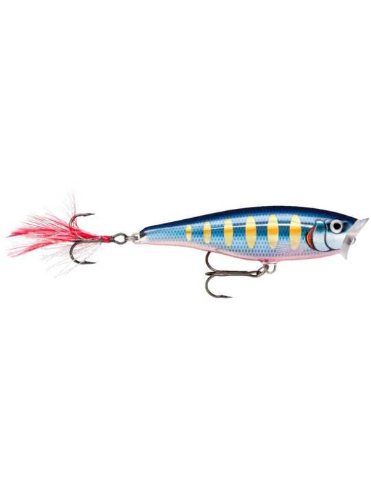 Leurre Dur Rapala Skitter Pop 7 cm Stripped Hot Blue – natusport