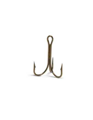Hameçon Triple Rapala 9607 Bronze N4 x10 – natusport