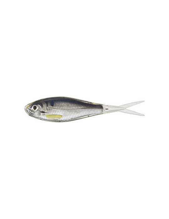 Leurre Souple LiveTarget Skip Shad 110 mm Silver/Smoke