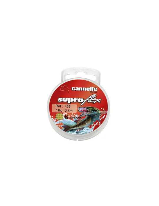 Bas de Ligne Acier VMC Supraflex C756 2,5 m 6 kg – natusport