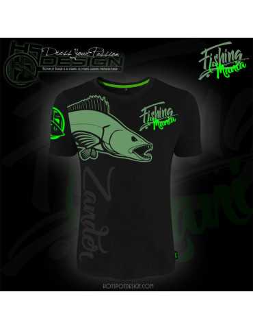T-shirt Hot Spot Design Fishing Mania Zander M – natusport