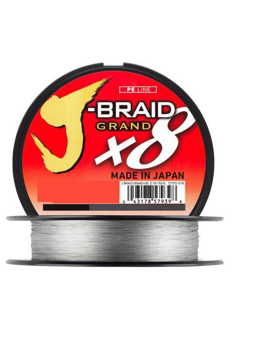 Tresse Daiwa J-Braid Grand X8 0.18mm