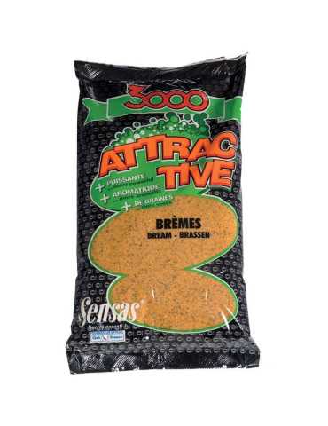 Amorce Sensas 3000 Attractive Breme 1kg – natusport