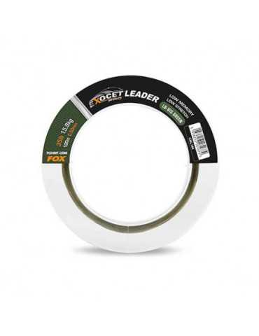 Fil Bas de Ligne Fox Exocet Leader 45lb 100m – natusport