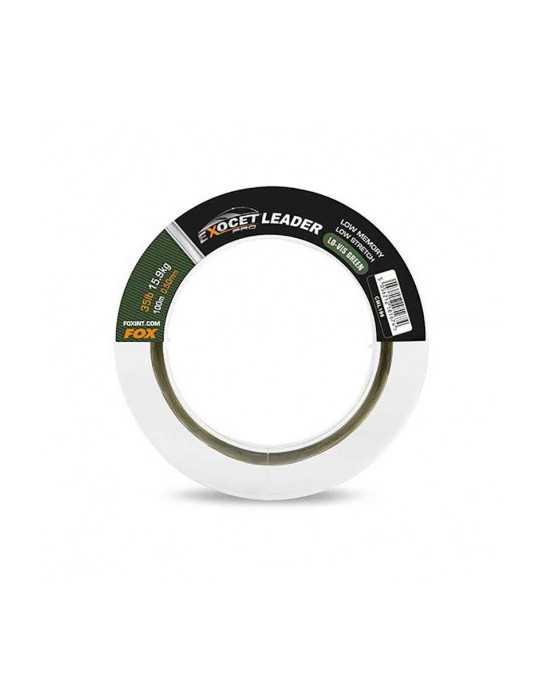 Fil Bas de Ligne Fox Exocet Leader 45lb 100m – natusport
