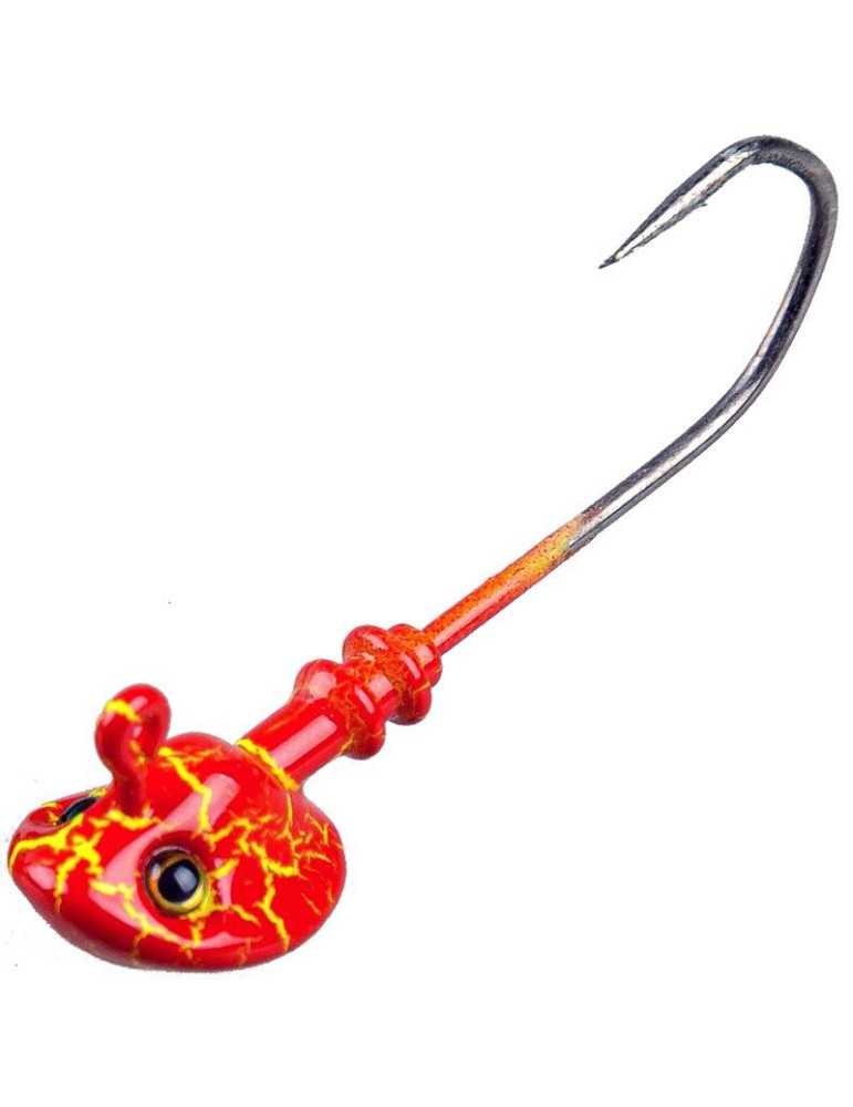 Tête plombée Adam's Red Devil 4/0 14g