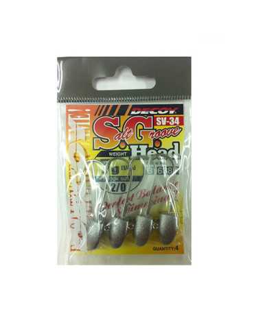 Tête Plombée Decoy SV 34 2/0 7g – natusport