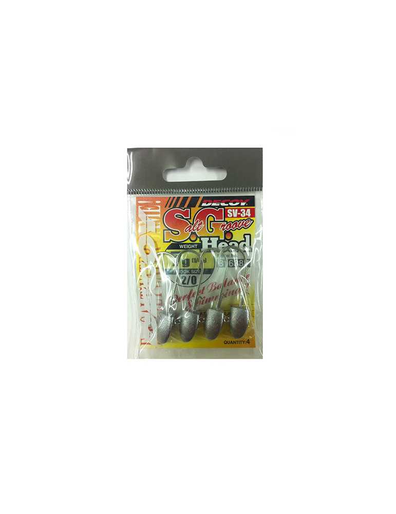 Tête Plombée Decoy SV 34 2/0 7g – natusport