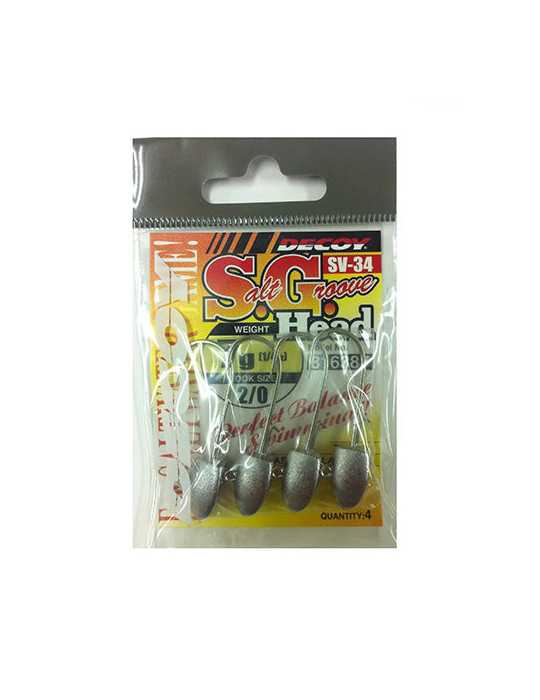 Tête Plombée Decoy SV 34 2/0 7g – natusport