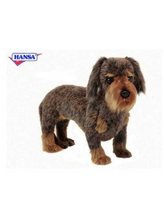 Peluche Teckel Poil Dur Debout - Hansa Creation