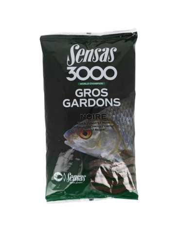 Amorce Sensas 3000 Gros Gardon Noir 1 kg – natusport