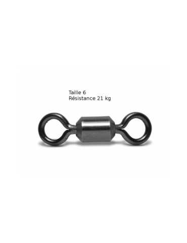 Émerillon Water Queen Rolling Black Taille 6 (x16) – natusport