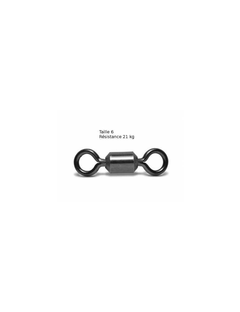 Émerillon Water Queen Rolling Black Taille 6 (x16) – natusport