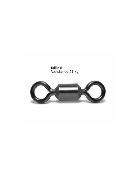 Émerillon Water Queen Rolling Black Taille 6 (x16) – natusport