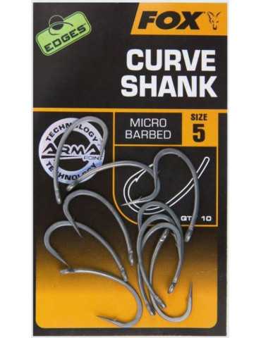 Hameçons Fox Curve Shank Taille 6 – natusport