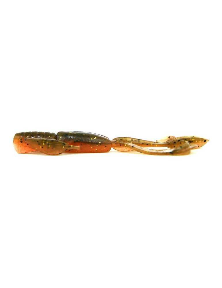 Leurre Souple Keitech Crazy Flapper 2" Green Pumpkin Orange Gold 520 | – natusport