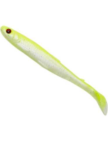Leurre Souple Savage Gear Slender Scoop Shad 9cm Lemon Black | Natuspo – natusport
