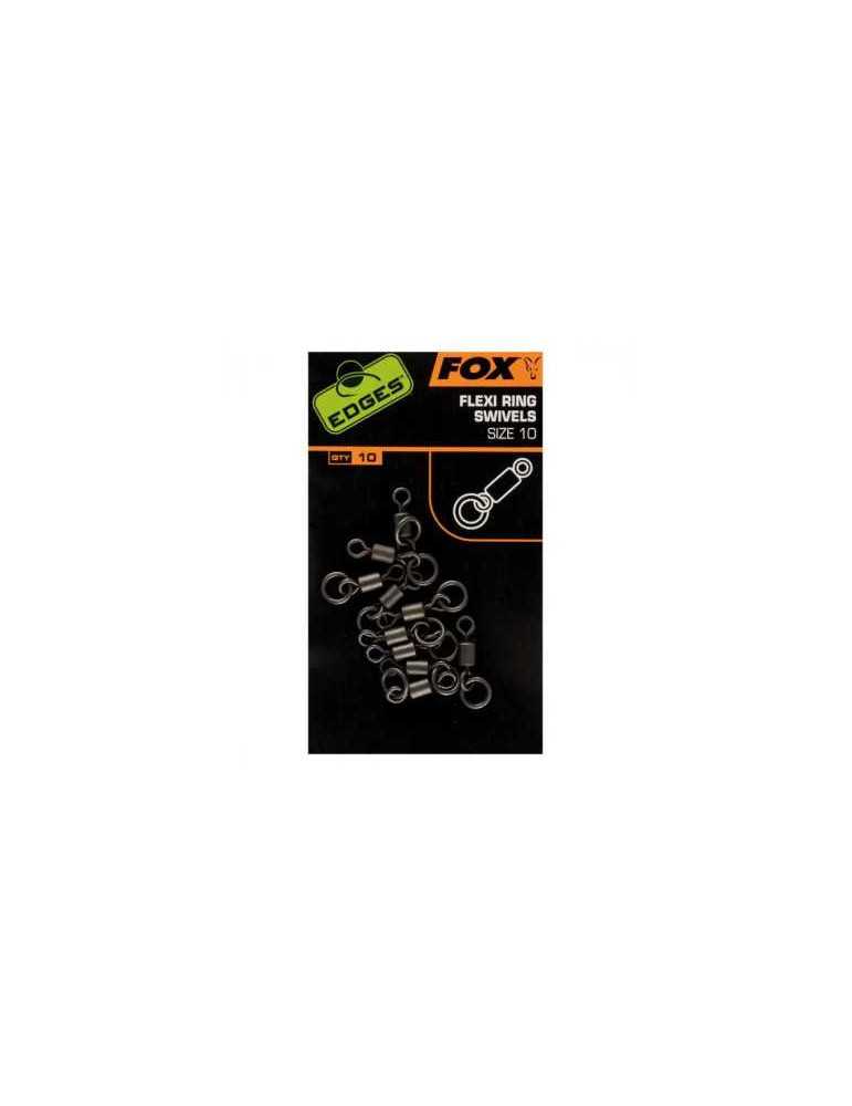 Émerillon Fox Edges Flexi Ring Swivel 7x10 – natusport